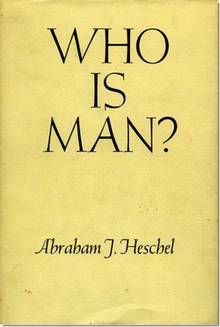 Cover of Heschel Who is Man?