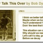bob dylan interview