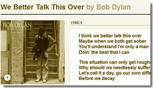 bob dylan interview